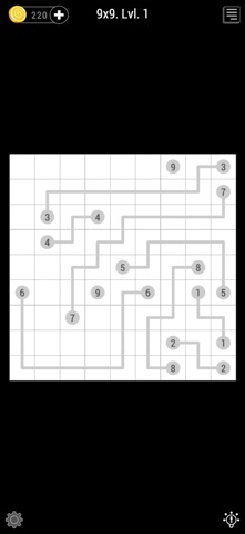 Number Joining Puzzle Game screenshot