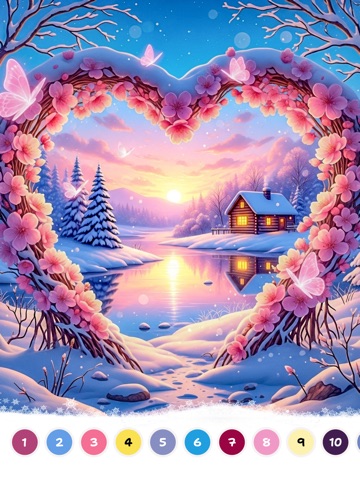Merry Color iPad screenshot