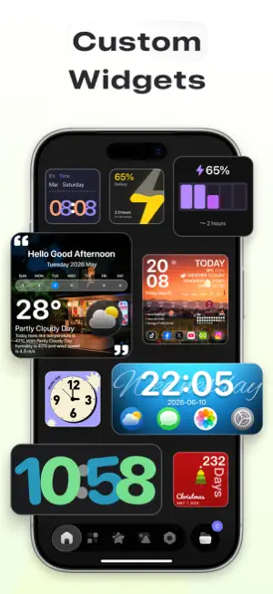 iFancy Widget - Icons & Themes screenshot 1