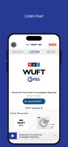 WUFT Public Media App screenshot