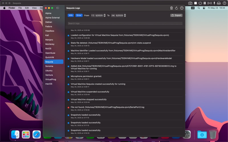 App screenshot