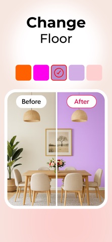 AI Interior Design, Remodel AI iPhone screenshot