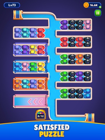 Boat Sort - Color Puzzle iPad screenshot