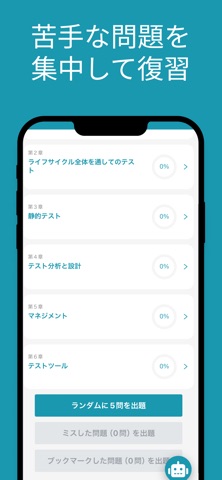 JSTQB Foundation 対策アプリ screenshot