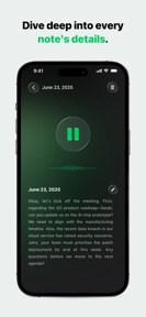 Voci - Voice Memos & Recorder screenshot