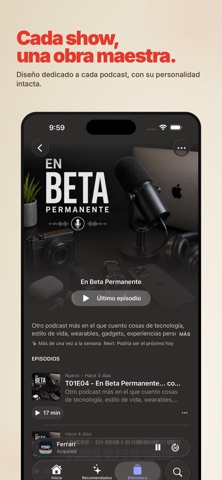 Micropod. Podcasts con IA screenshot