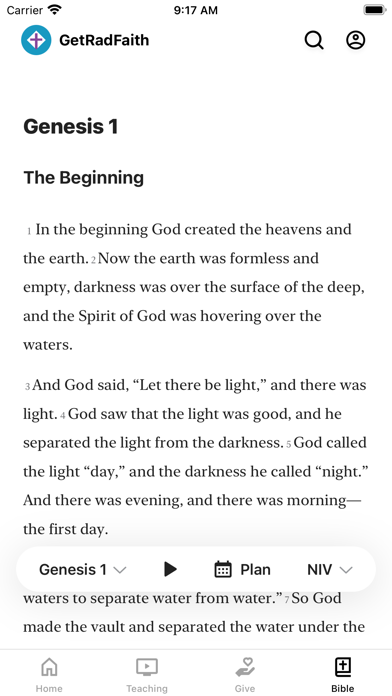 Screenshot 3 of Get Radical Faith App