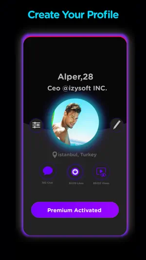 Anonim Chat - Izy screenshot 3