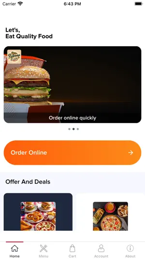 Palermo Pizza Online screenshot 1