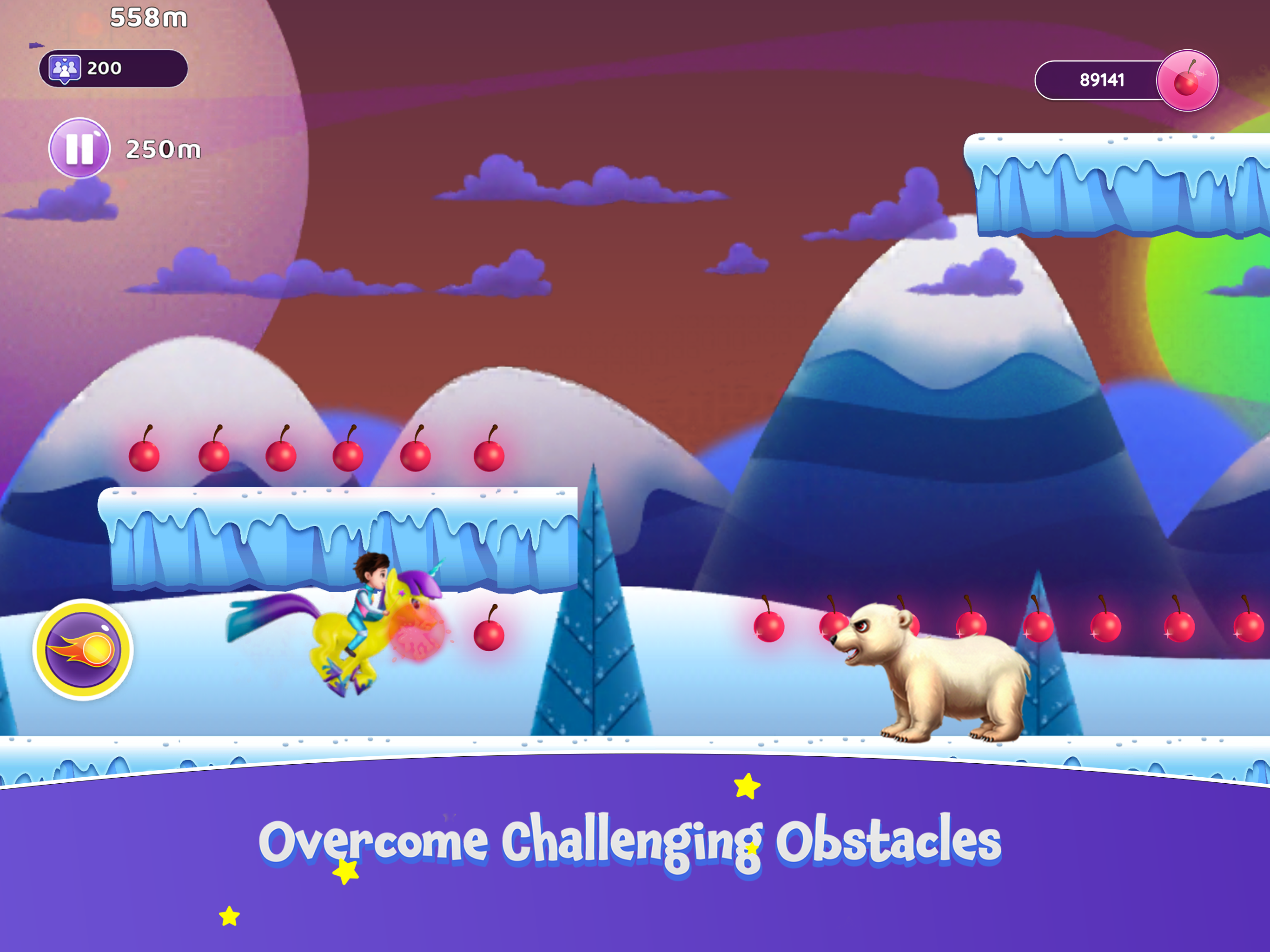 Unicorn Run - Magic Land screenshot 7