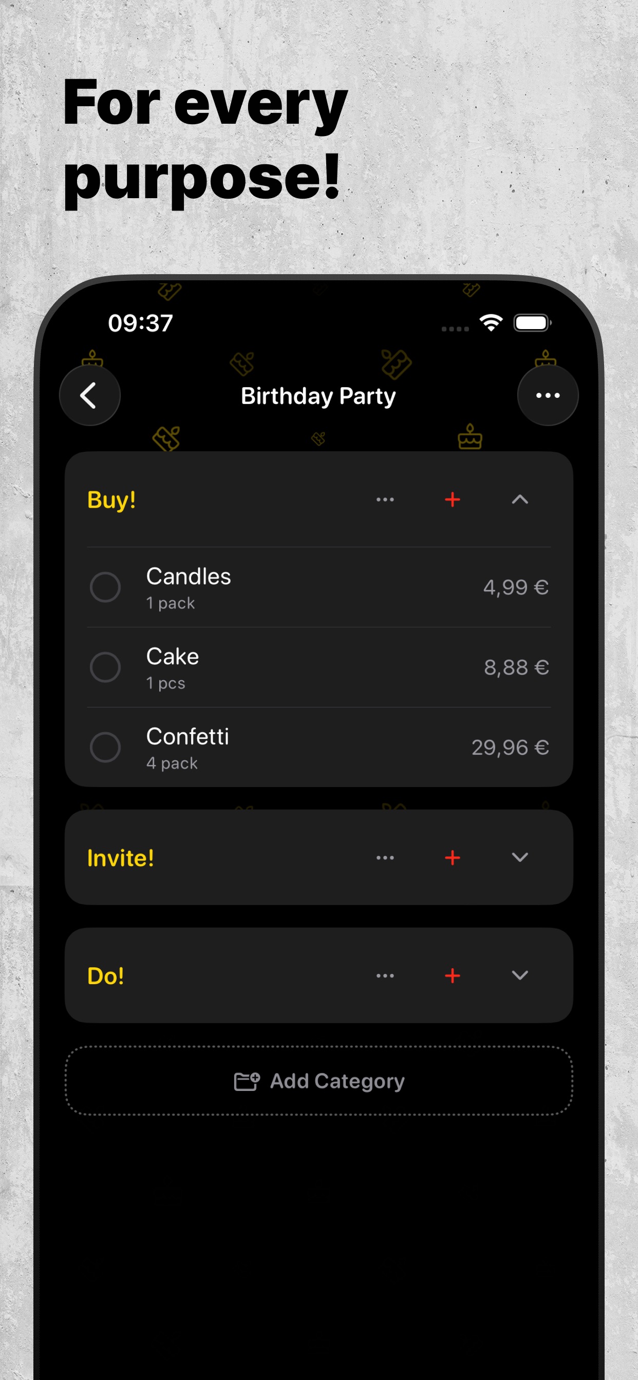 Screenshot 2 of {List}