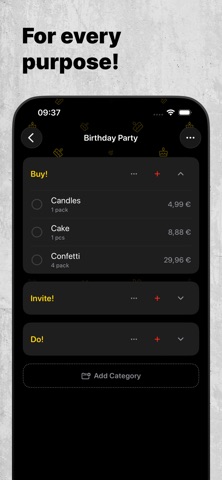 {List} screenshot 2