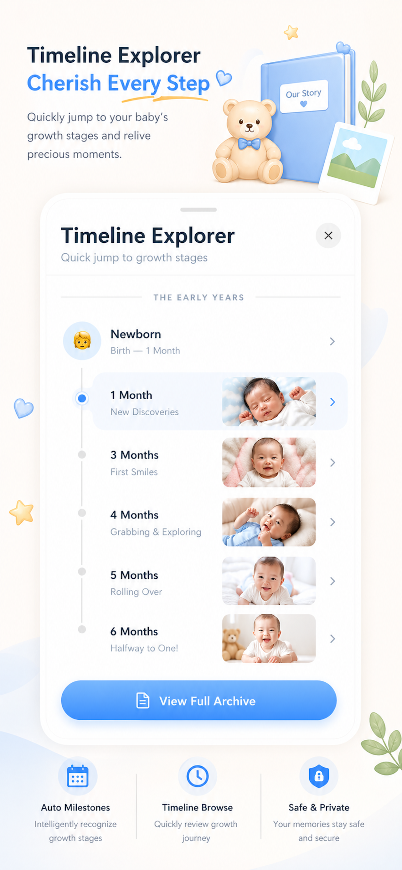 KidMemo - Private Memory Album screenshot 3