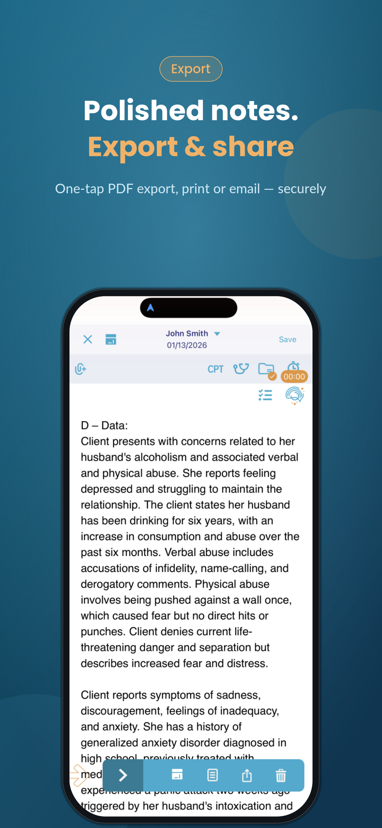 Mimo AI Clinical Notes screenshot 9