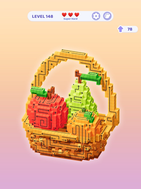 Arrow Block 3D - Tap Maze Game screenshot 9