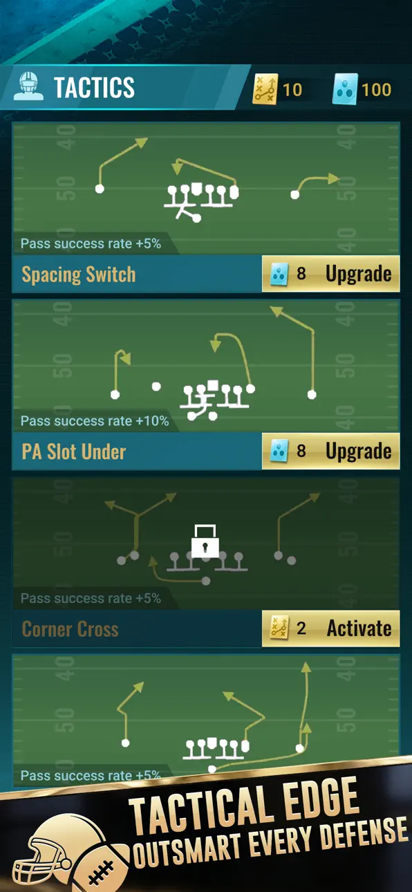 Rising Star Football iOS Mod IPA screenshot 5 - iOS game interface
