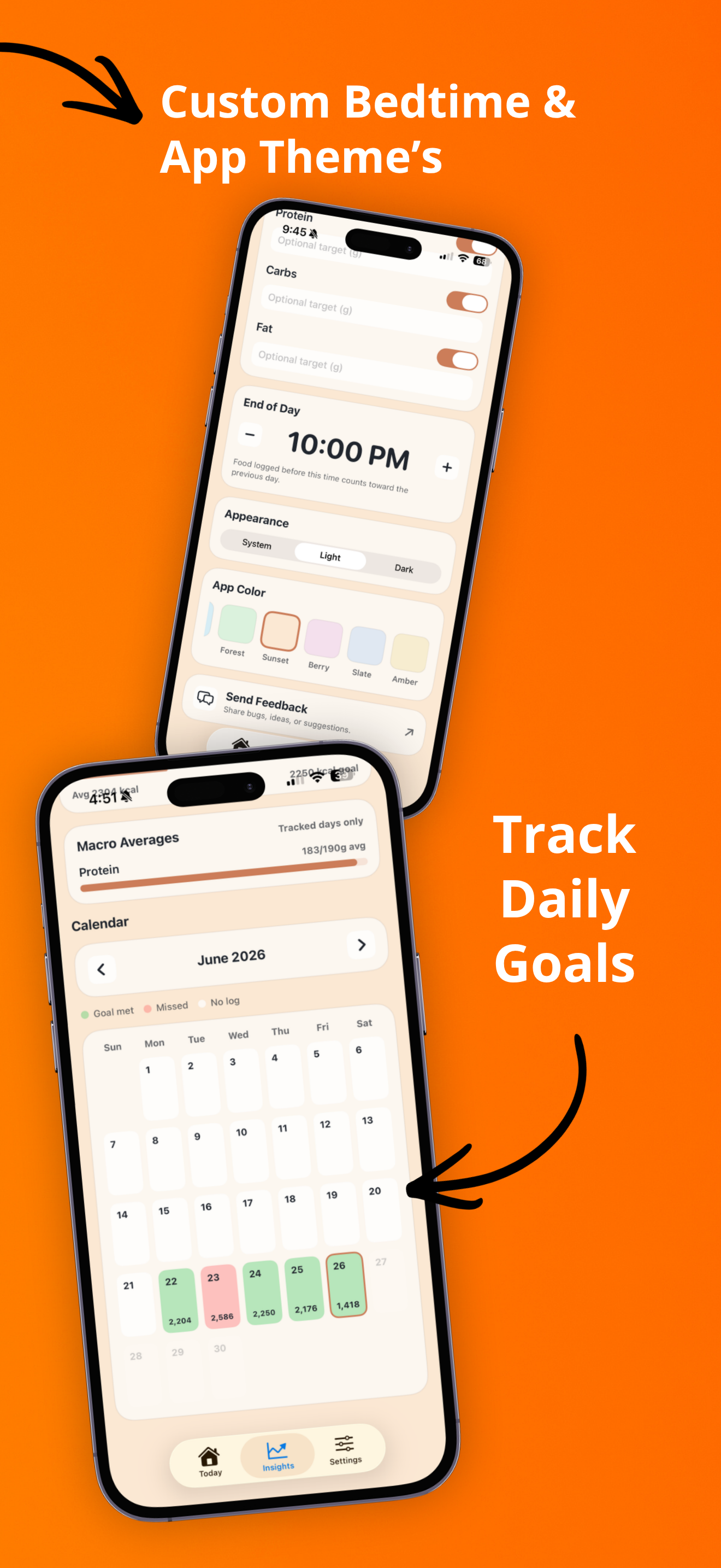 The Simplest Calorie Tracker