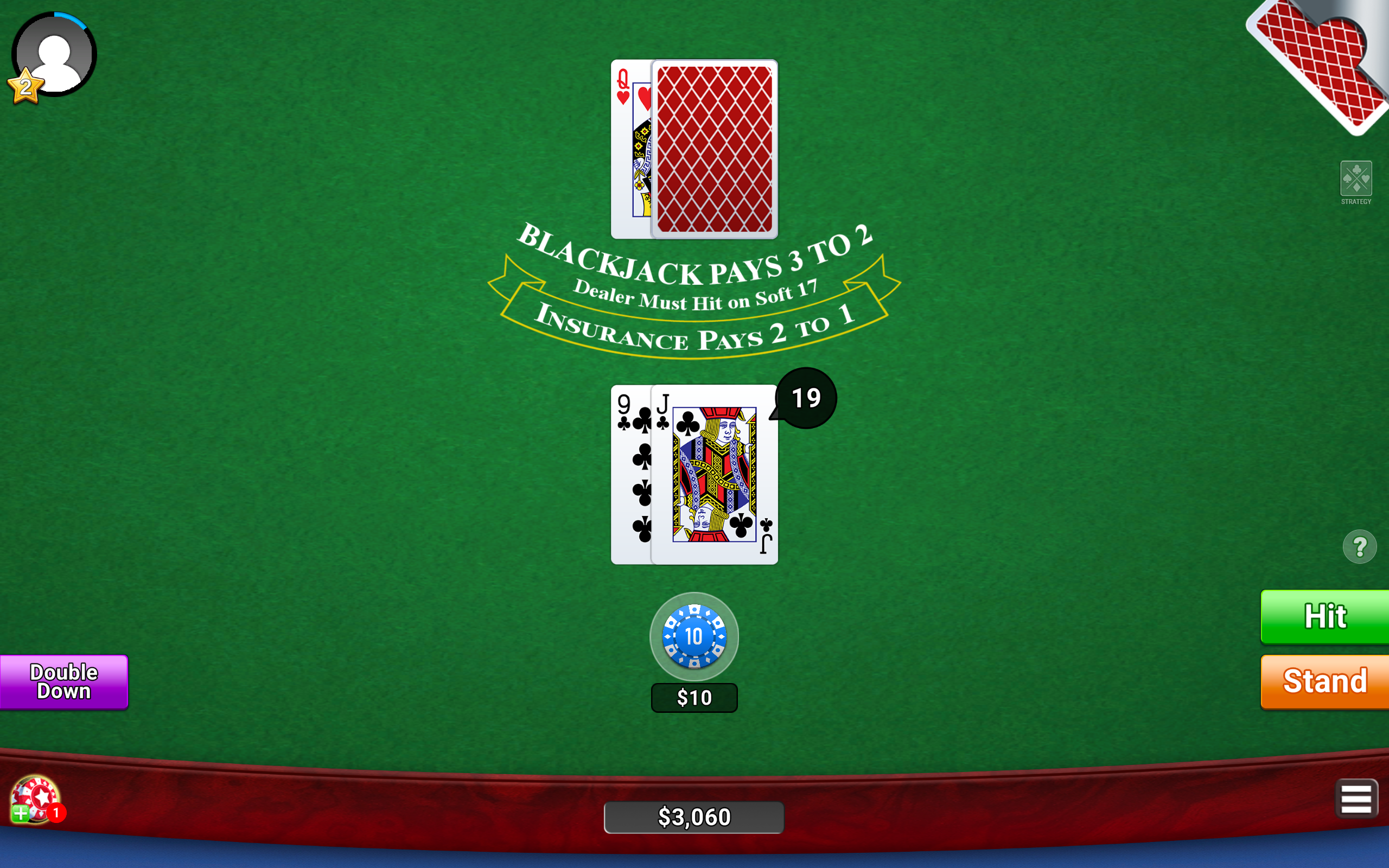 Blackjack 21! - Casino Games screenshot 10