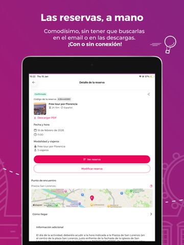 Civitatis: ¡Llena tu viaje! iPad screenshot 6