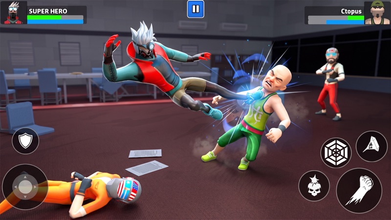 Super Rope Hero : superheroes screenshot 4
