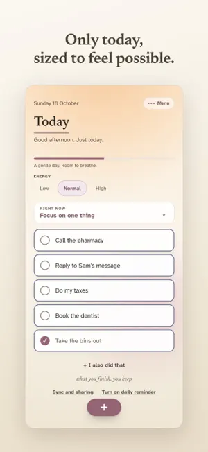 DoubleDone: ADHD To-Do List screenshot 1