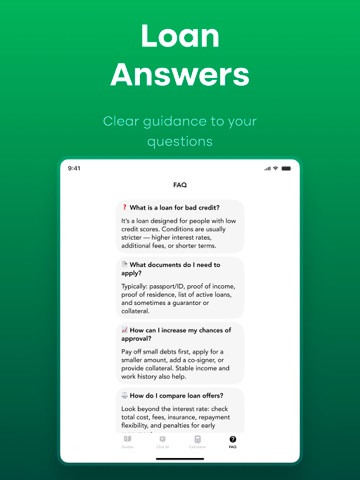 Personal Loans Student Guide iPad screenshot