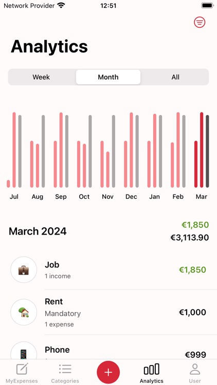 MyExpenses app screenshot-3