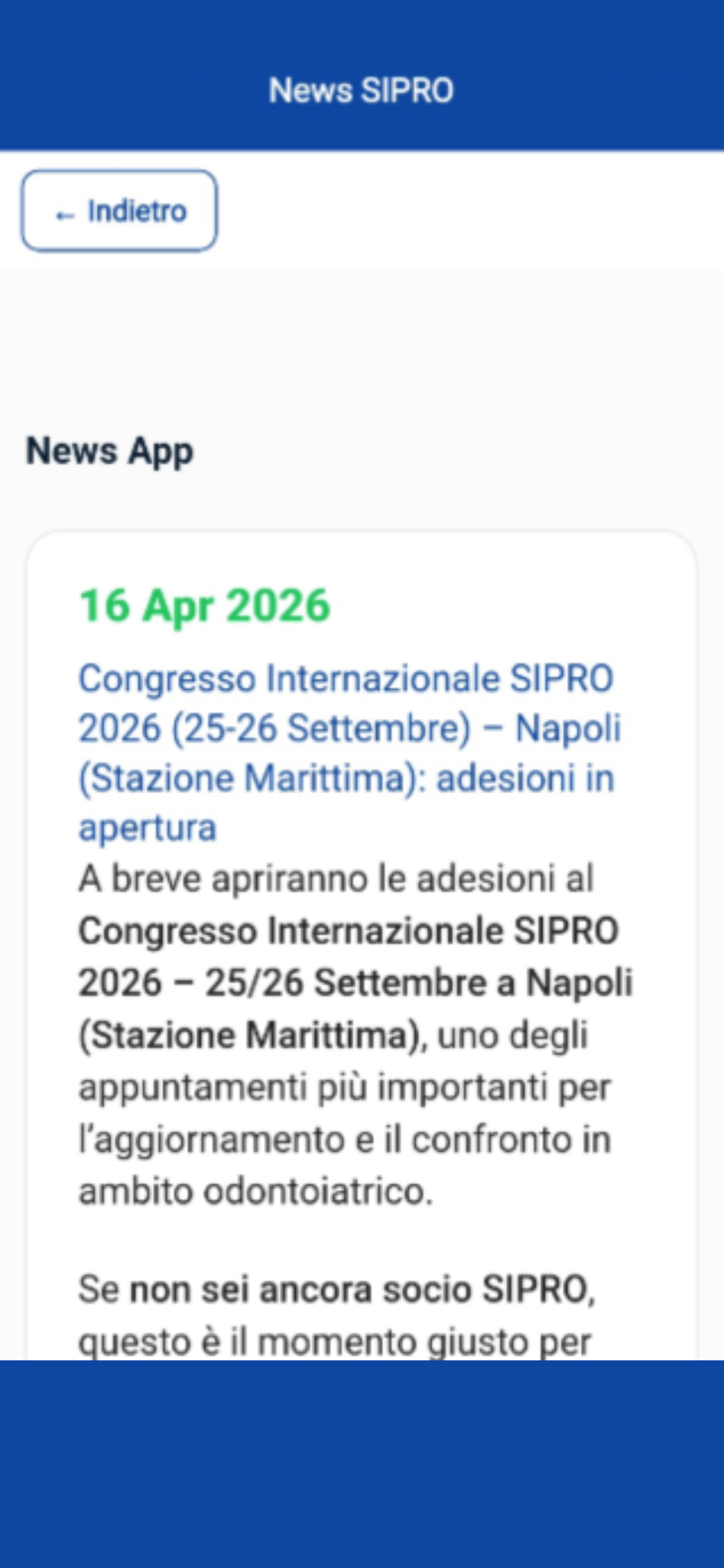 SIPRO App