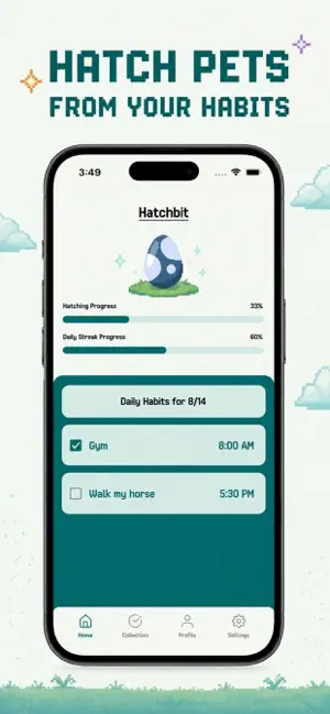 Hatchbit - Habit Tracker screenshot 1