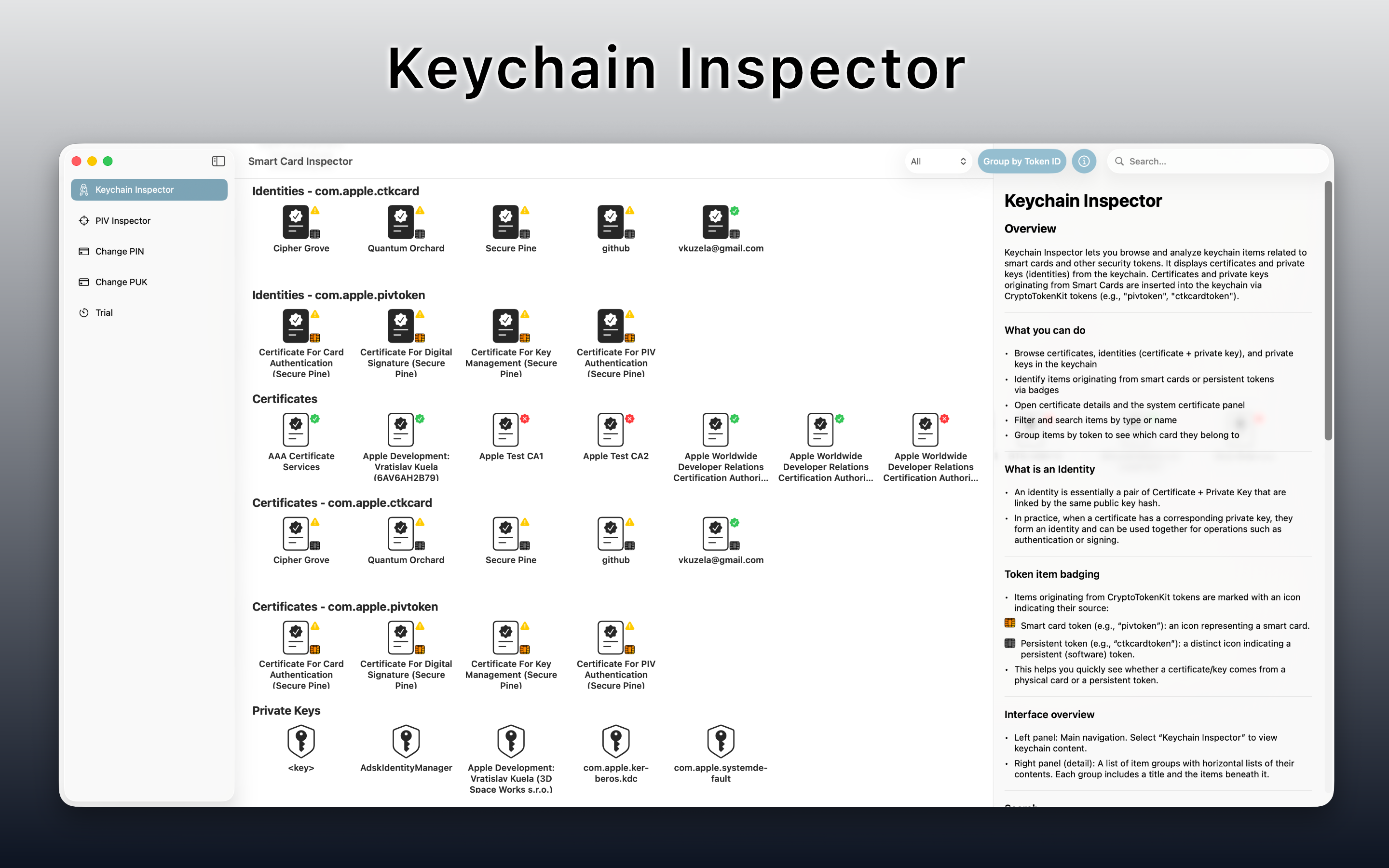 Smart Card Inspector for PIV screenshot 15