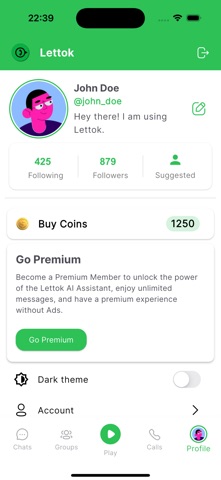 Lettok screenshot