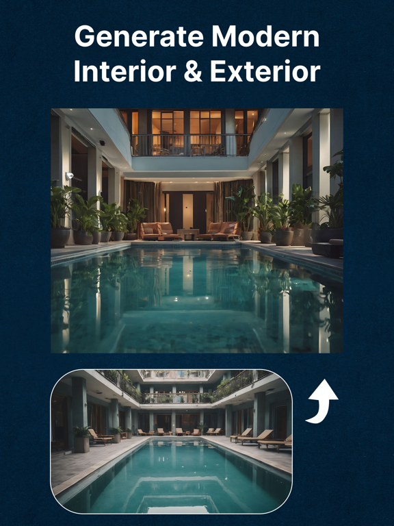 AI Home Design – Interior AI iPad screenshot 3 - Graphics & Design app