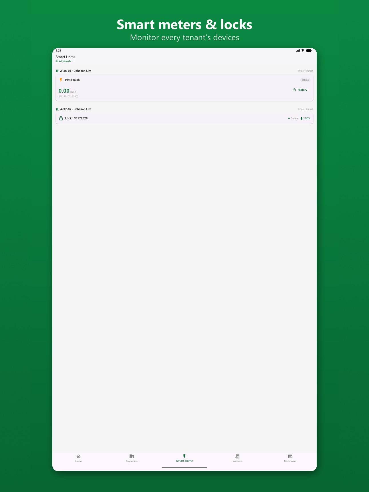 Screenshot 12 of MyHomii-IoT Rental Management
