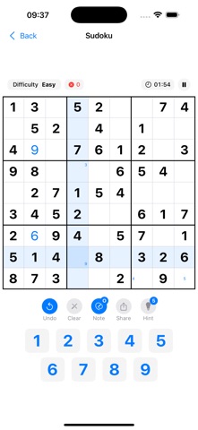 Sudoku-K Screenshot 2 of 5