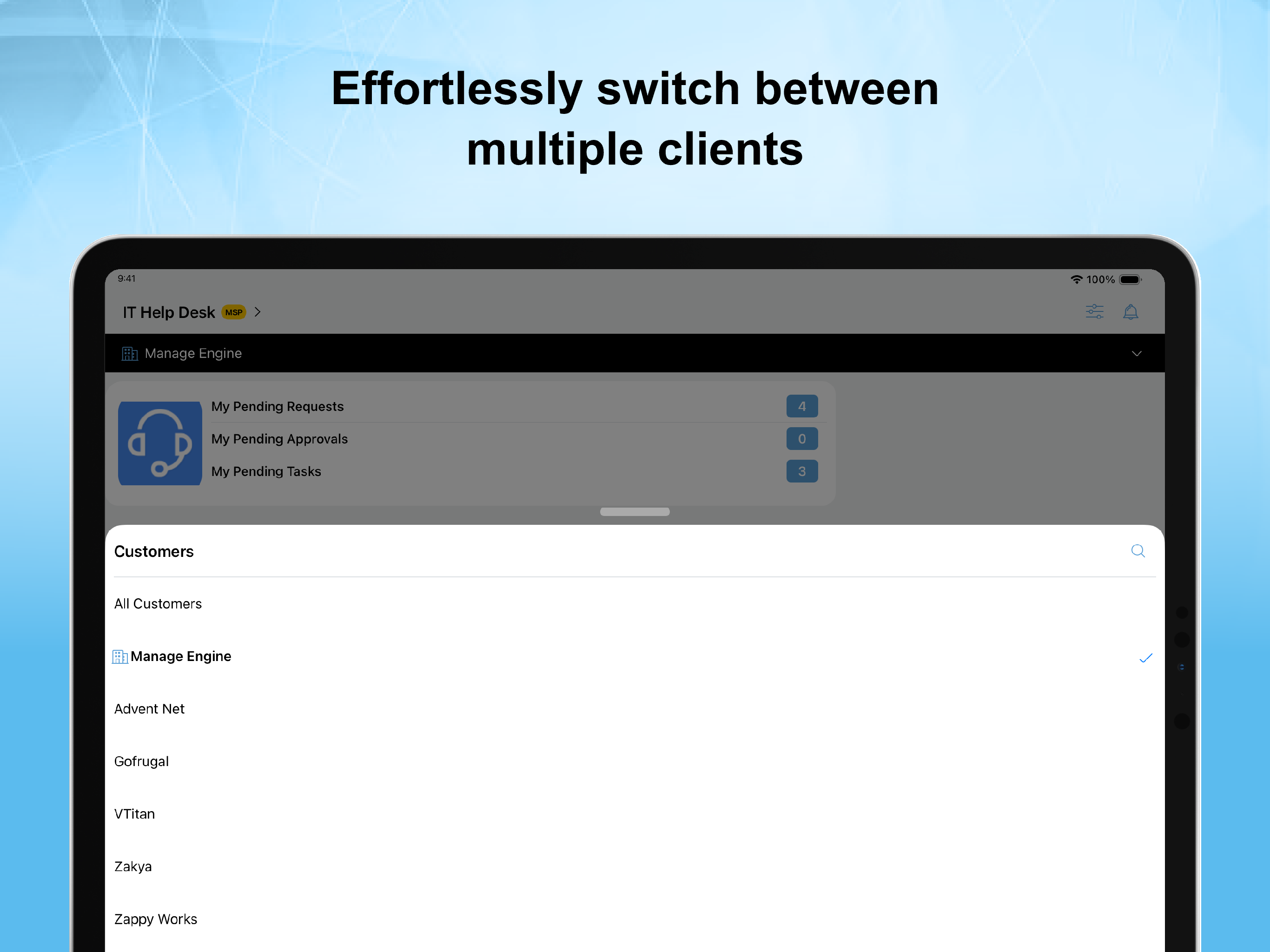 ServiceDeskPlus MSP | Cloud screenshot 9