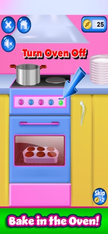 Bakery Food Maker Salon Games iPhone screenshot