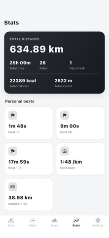 Cyclory: Cycling Tracker Screenshot 6 of 6