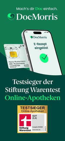 DocMorris Apotheke & E-Rezept iPhone screenshot 1