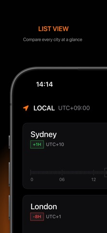 Axis - World Clock Screenshot 3 of 4