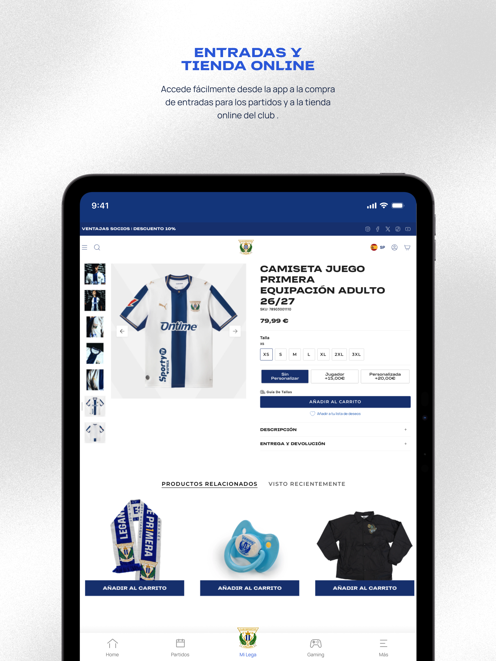 C.D. Leganés - App oficial screenshot 8