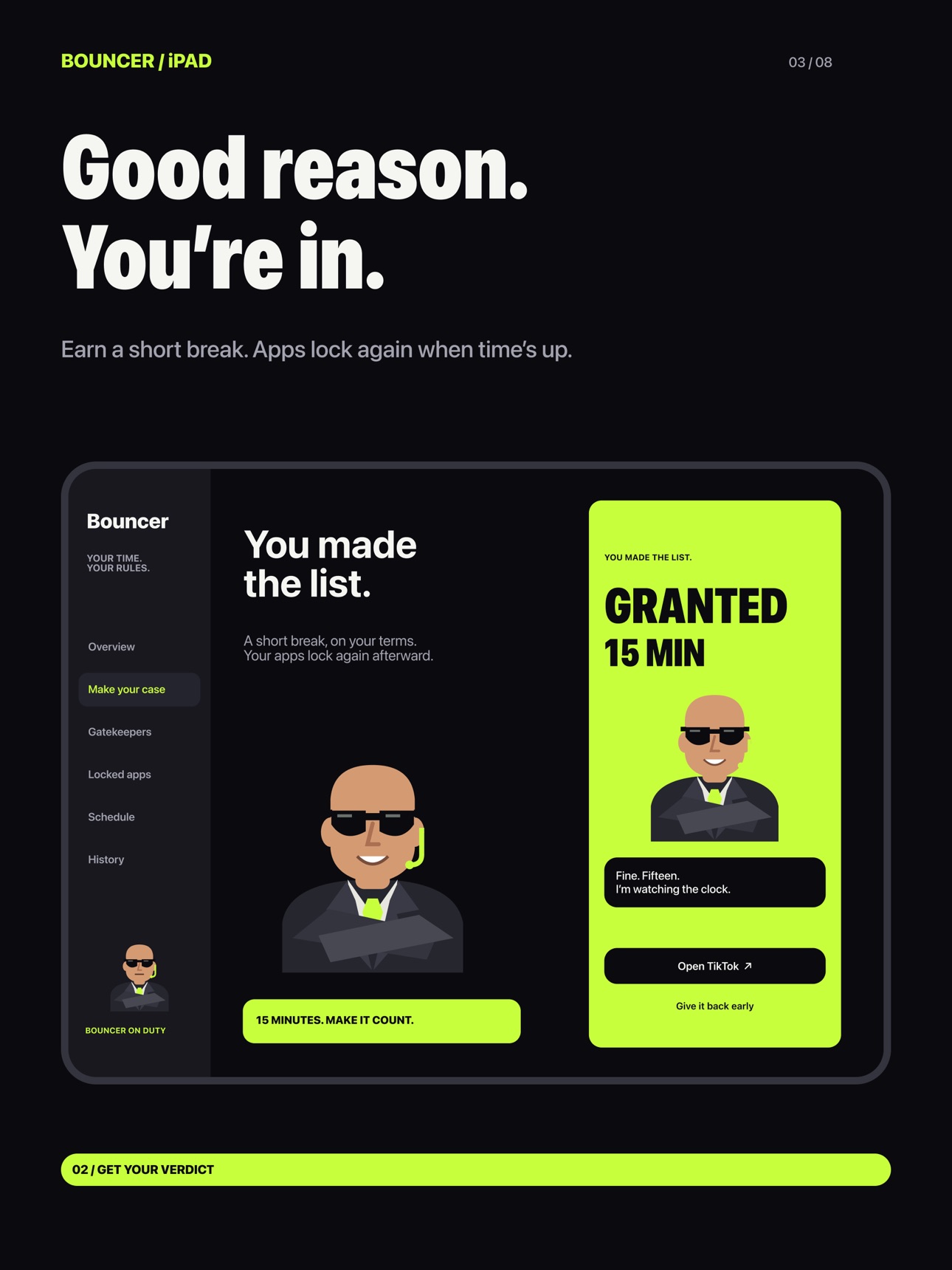 Screenshot 11 of Denied: Talk to Unlock Apps