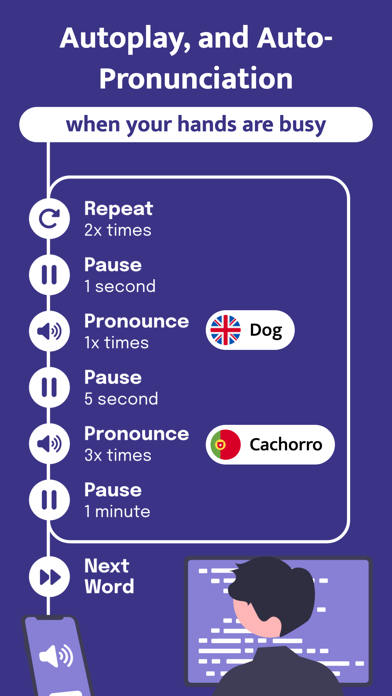 Most Common Portuguese Words Screenshot
