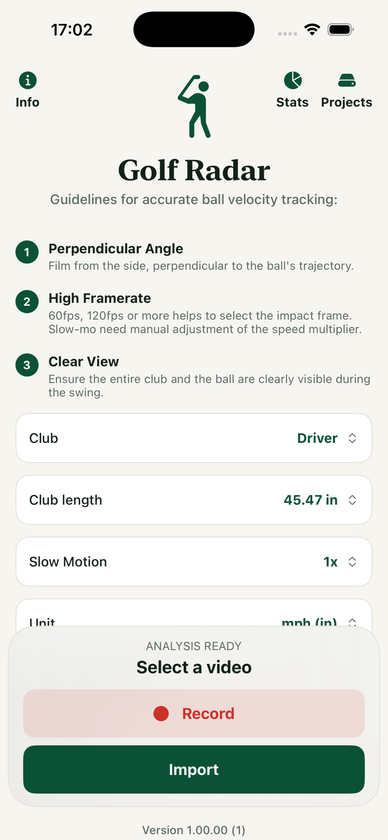 Golf Radar - Swing Speed screenshot 6