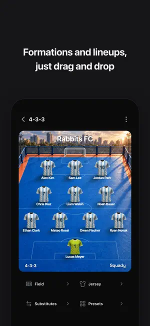 Squady: Football & Futsal Team screenshot 4