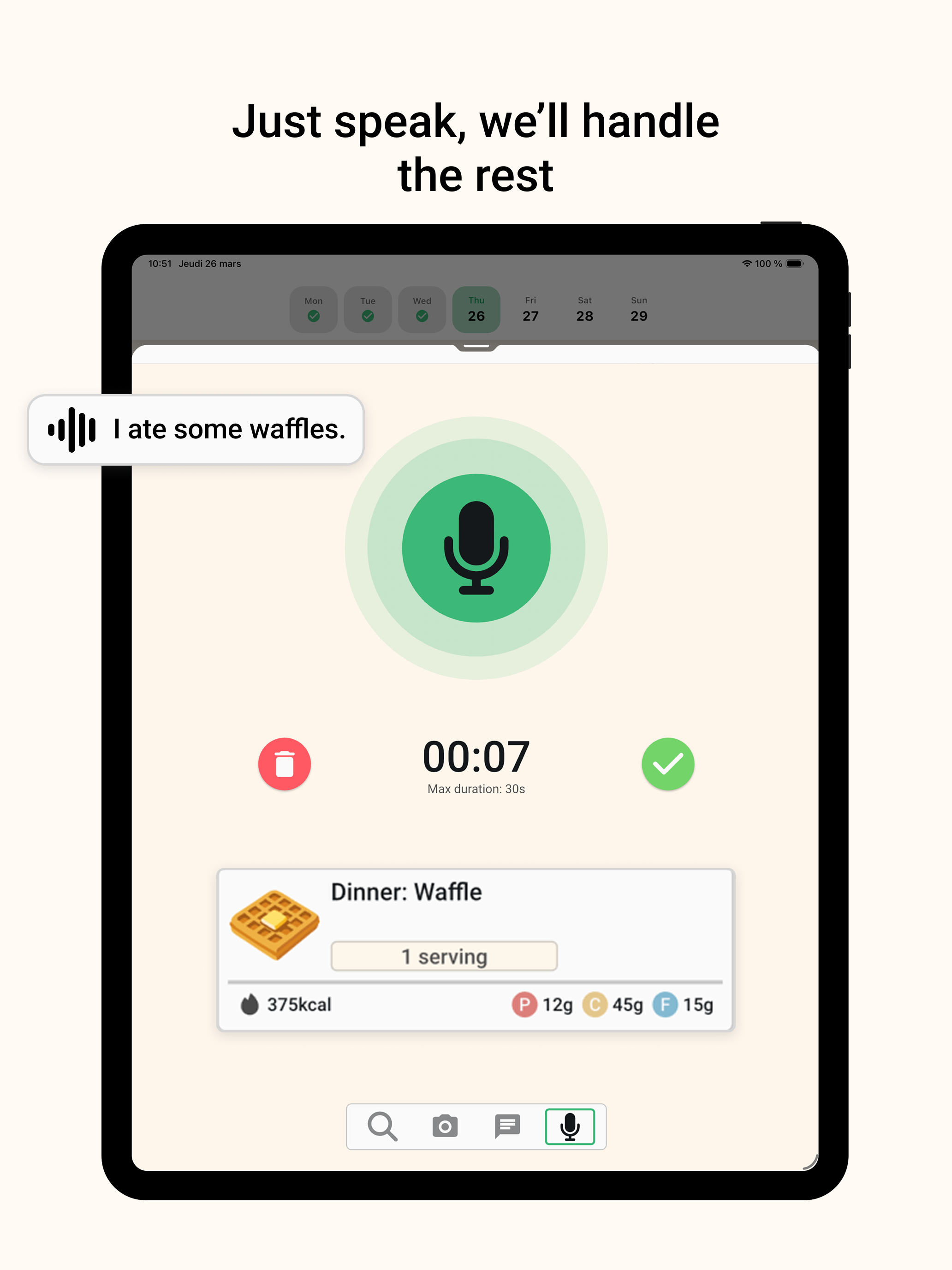 Nutrya: AI Calorie Counter screenshot 12