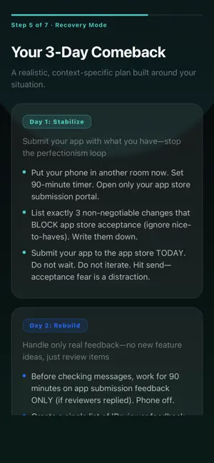 Momentum: Build back screenshot 1