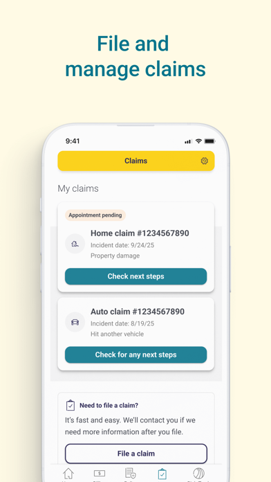 Liberty Mutual Mobile iPhone screenshot 6 - Finance app