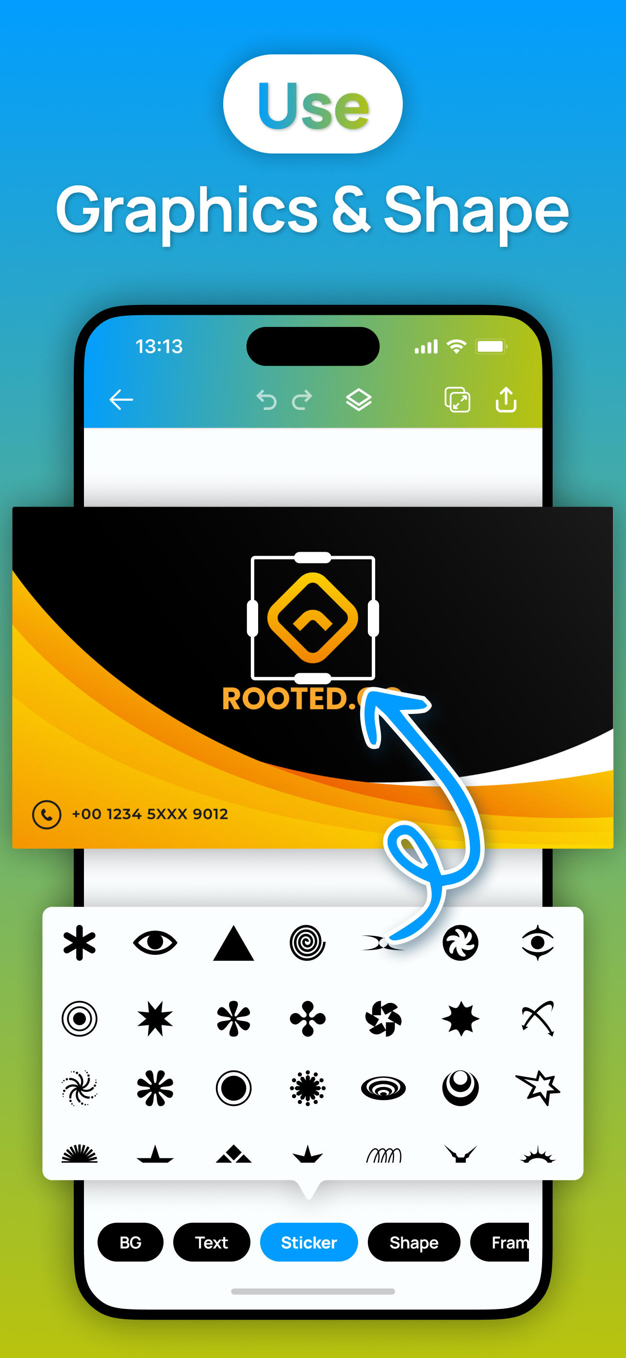 Business Card Maker : Editor screenshot 7