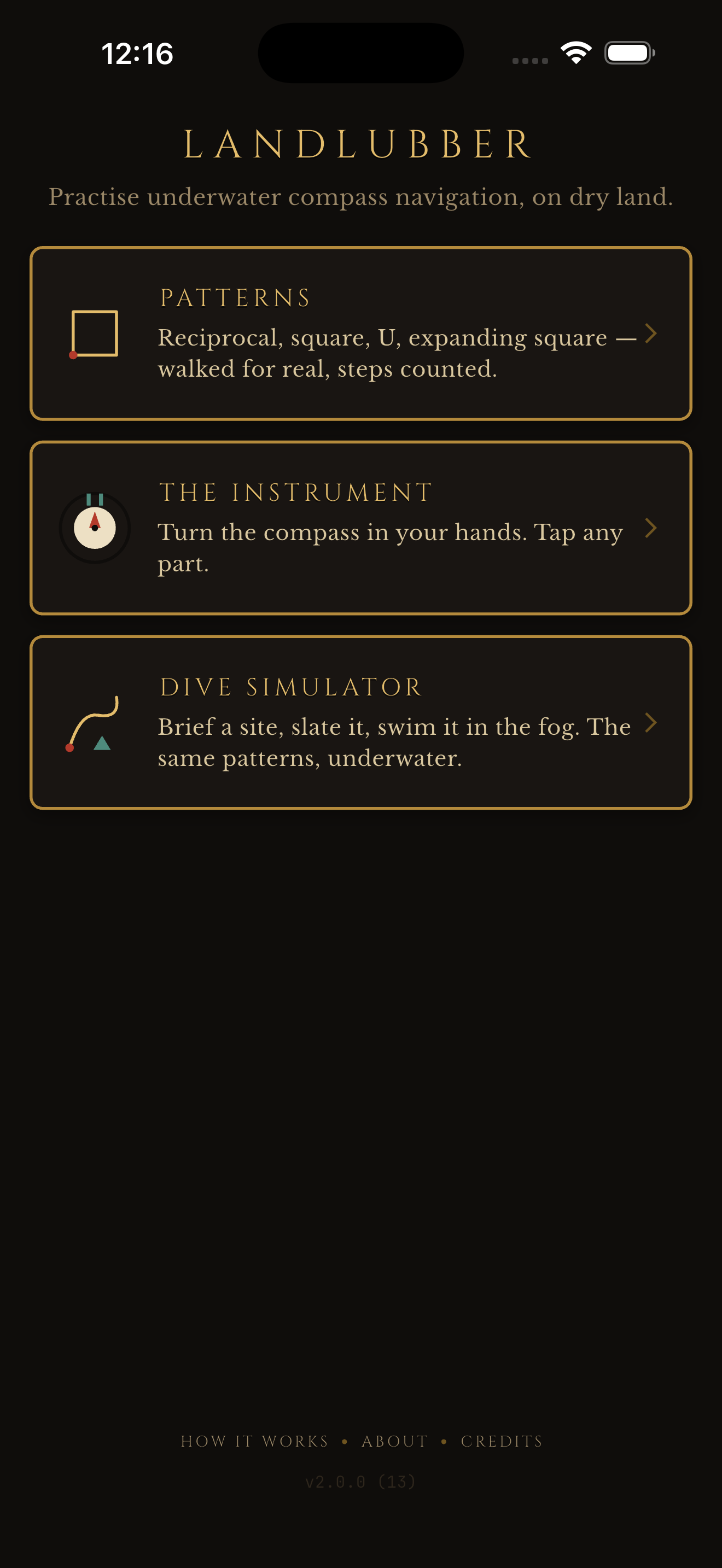 Landlubber: Dive Navigation screenshot 4