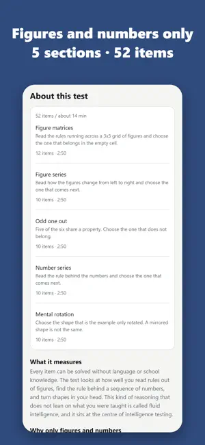 Real IQ Test: Culture Fair screenshot 4